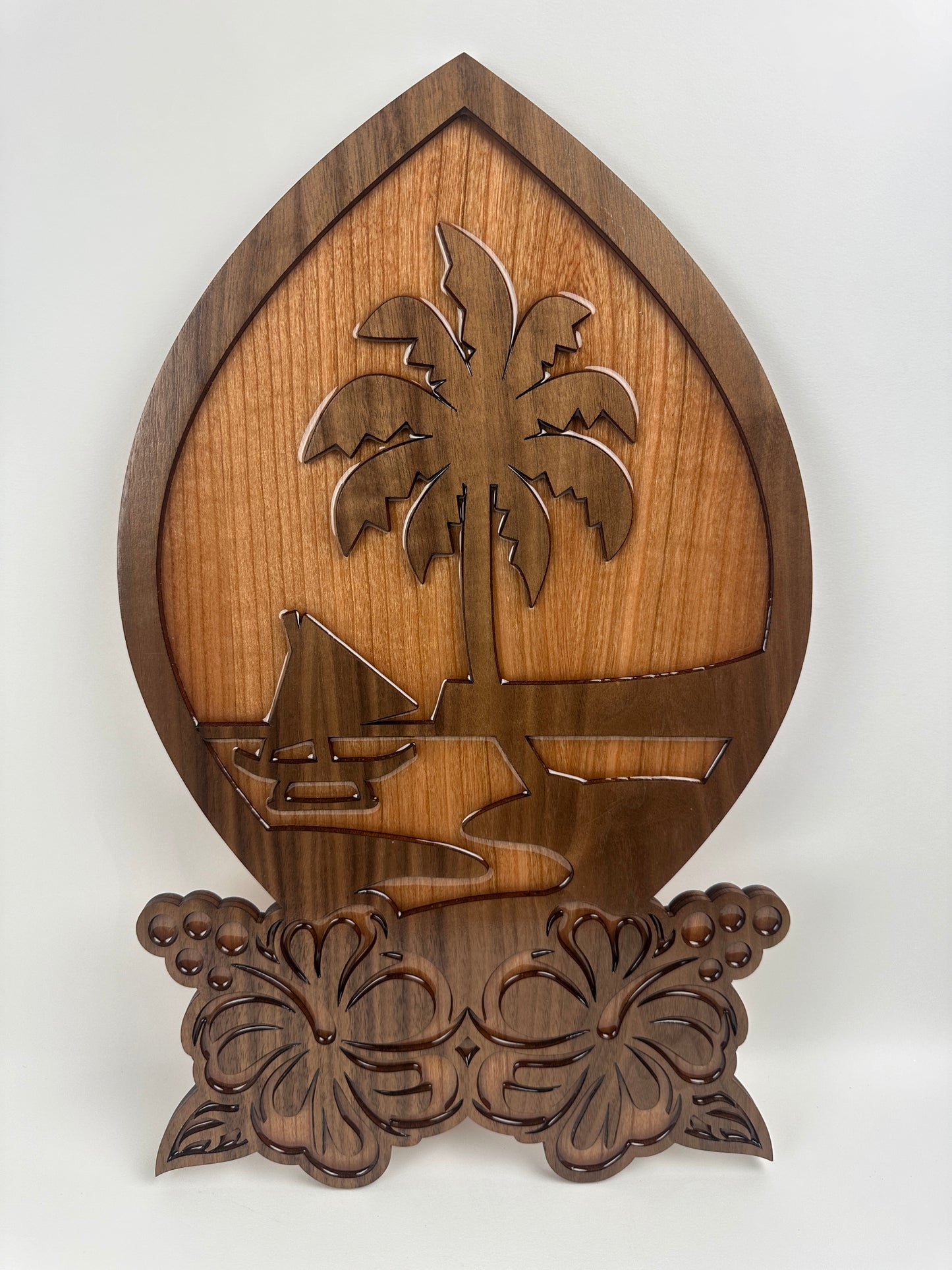 Guam Hibiscus Wall Decor - tagastonecustoms.com