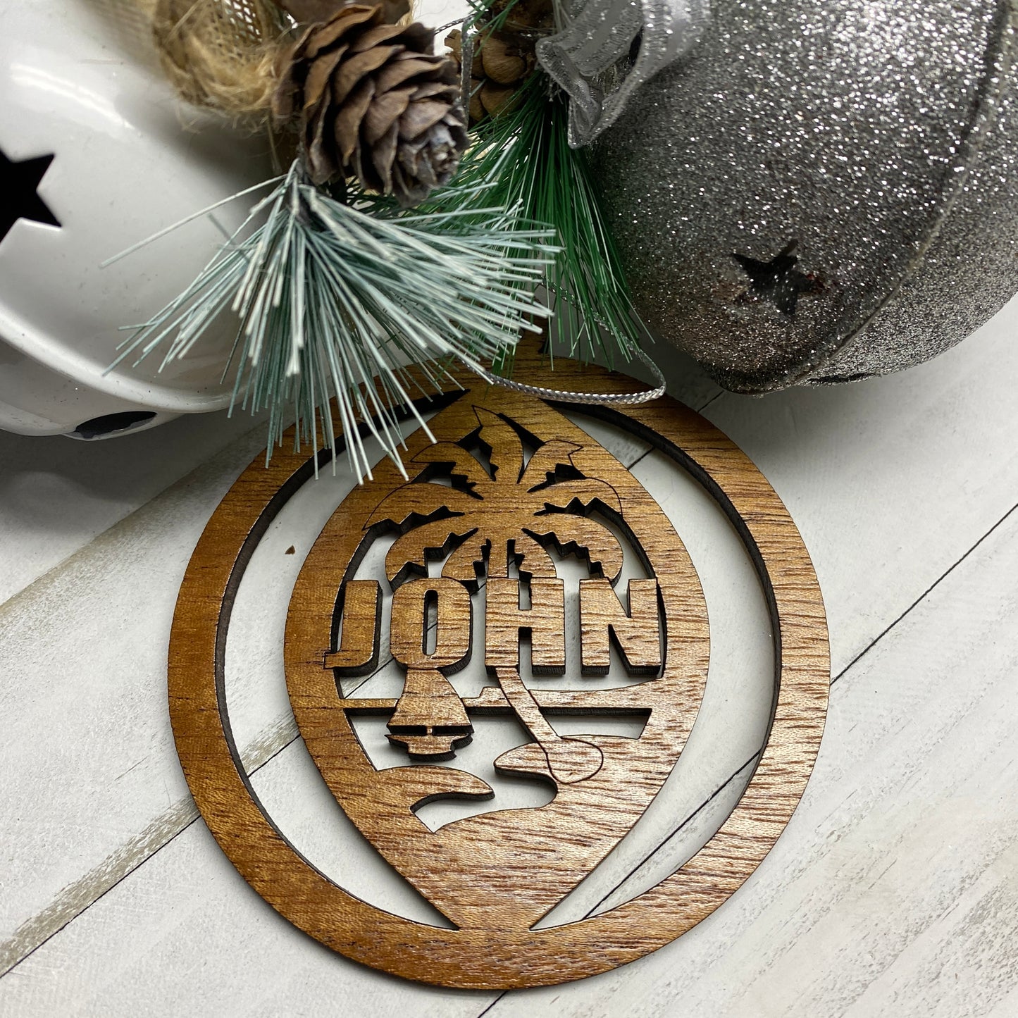 Personalize Guam Seal Ornament - tagastonecustoms.com