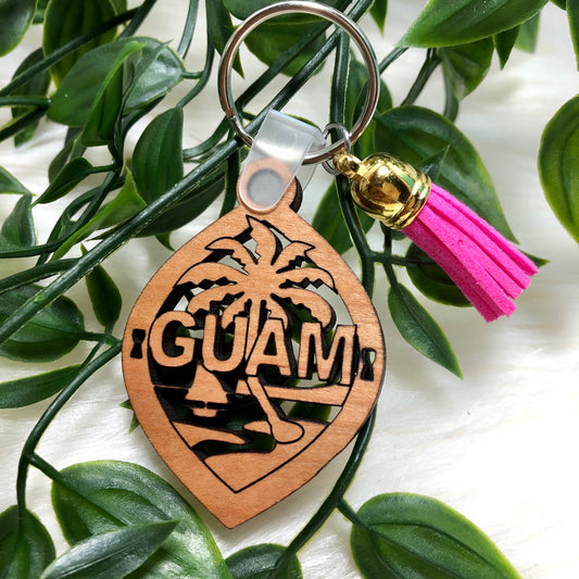 Guam Keychain - tagastonecustoms.com