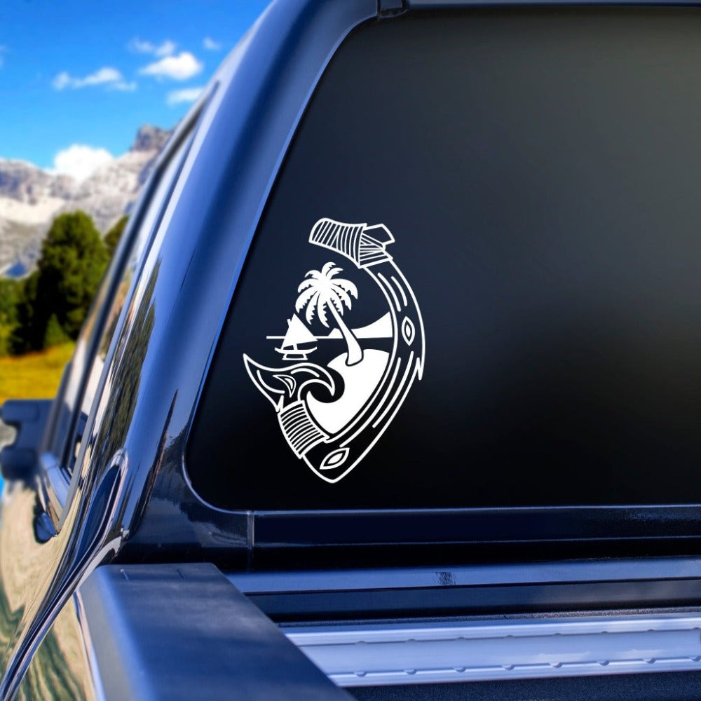 Guam Seal Hook Decal - tagastonecustoms.com