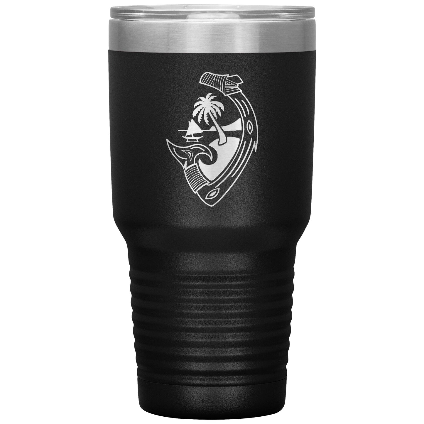 Guam Hook 30 oz Tumbler - tagastonecustoms.com