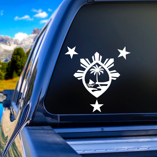 Guam Philippine Decal - tagastonecustoms.com