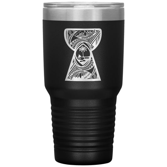 Tribal Taga Stone 30oz Tumbler - tagastonecustoms.com