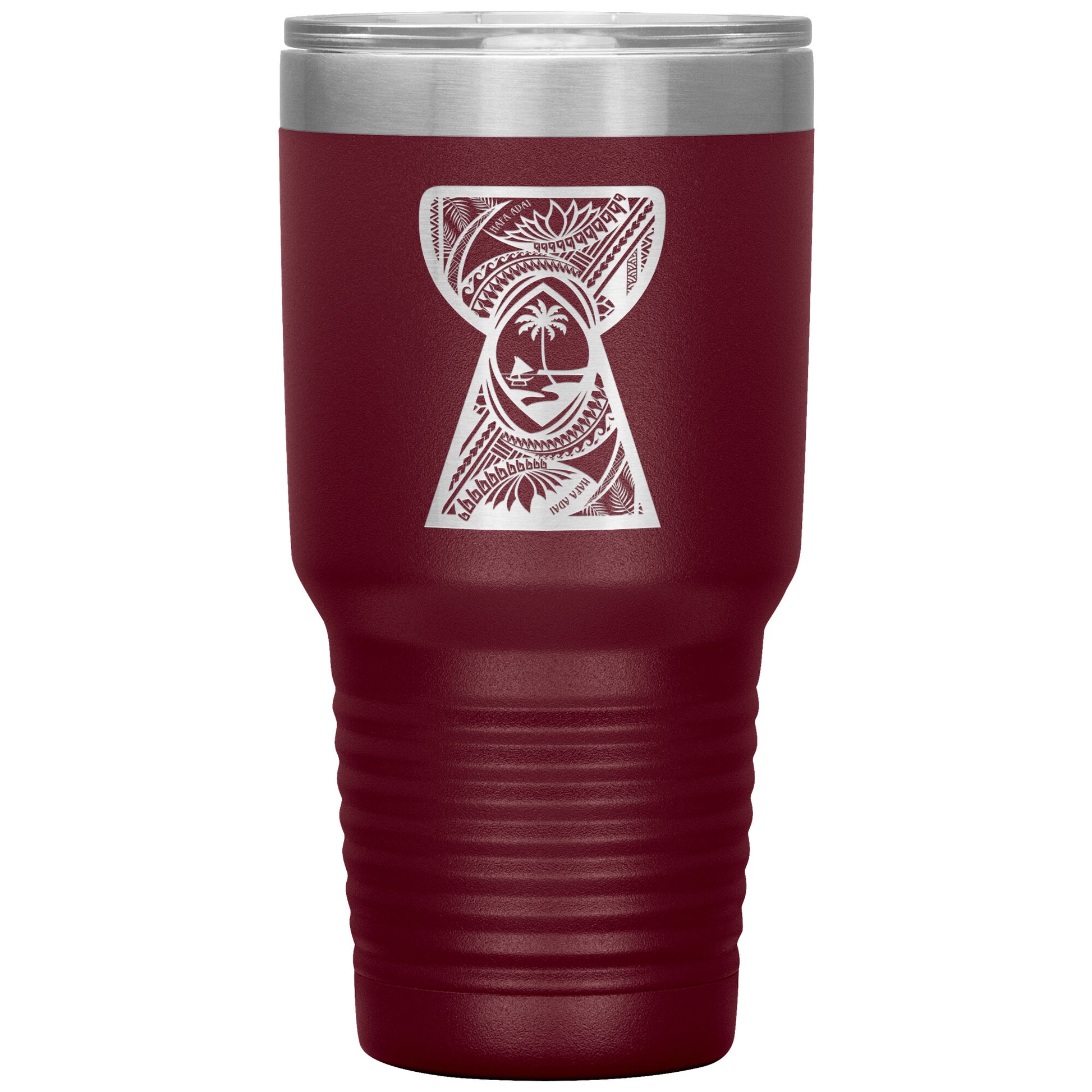 Tribal Taga Stone 30oz Tumbler - tagastonecustoms.com